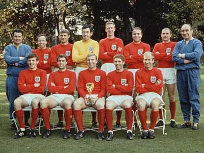 England's 1966 World Cup Winning team