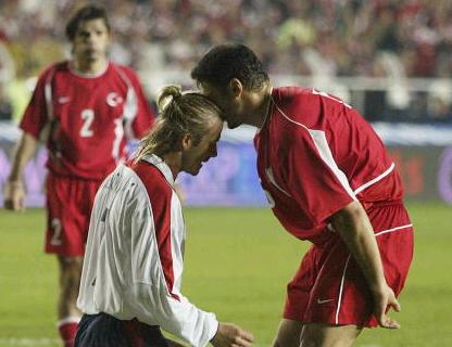England's David Beckham