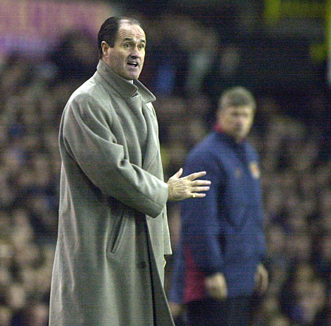 George Graham managed Spurs to the 1999 League Cup  