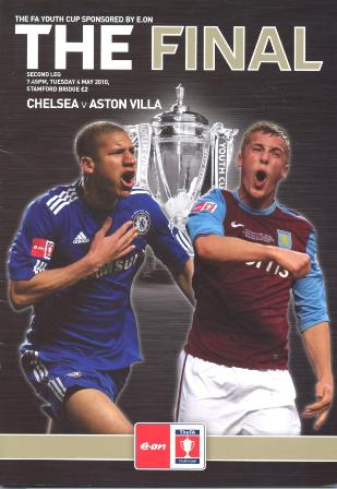 2010 FA Youth Cup Final Programme