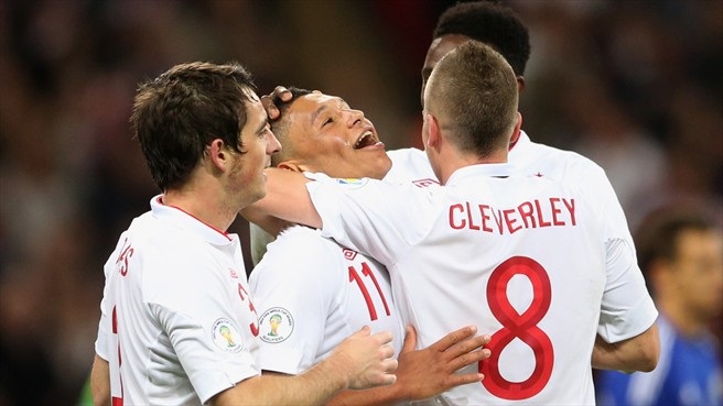 Alex Oxlade-Chamberlain England 5-0 San Marino, October 2012