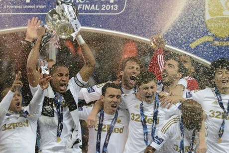 Swansea City: 2013 League Cup Winners