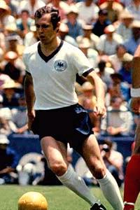 Germany's Franz Beckenbauer