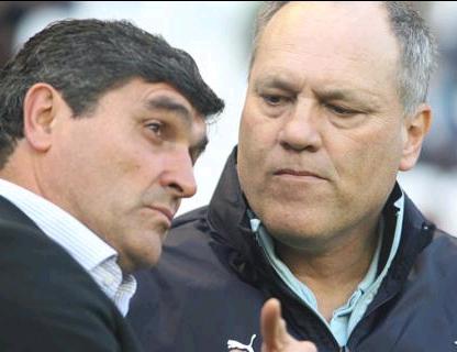 Spurs managers Ramos & Jol